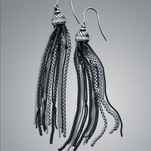 David Yurman Ice Tassel Earrings